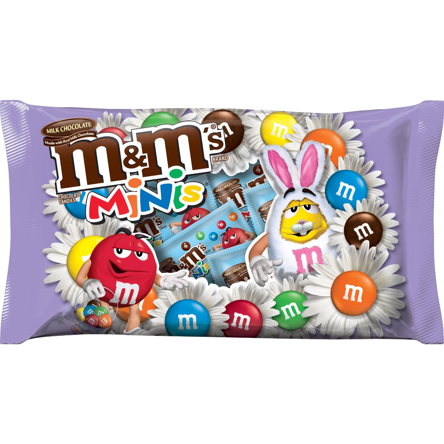 Save on M&M's Milk Chocolate Bar with Minis Chocolate Candies
