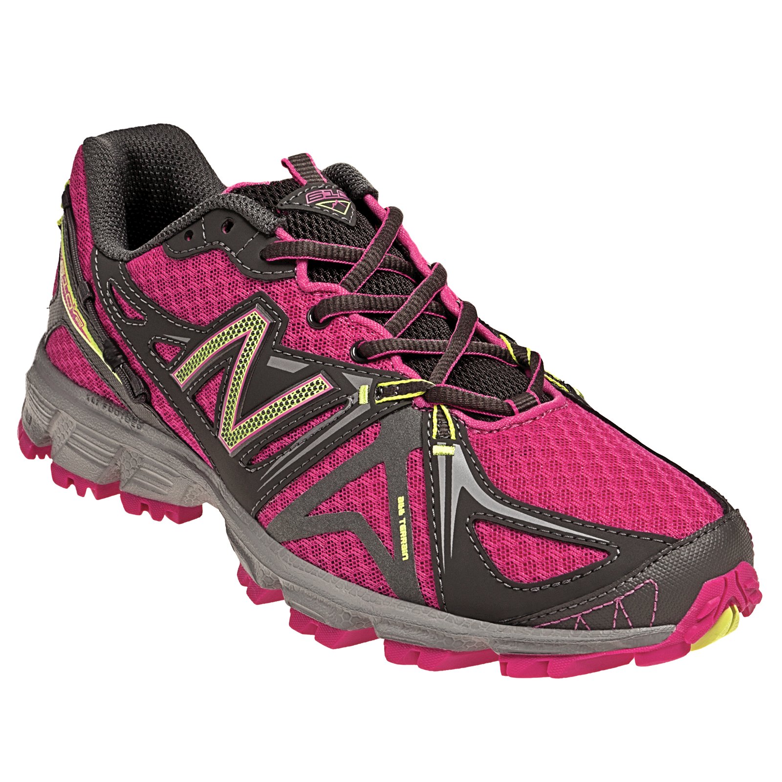 New Balance Women's 610 Wide Width Pink Trail Running Shoe