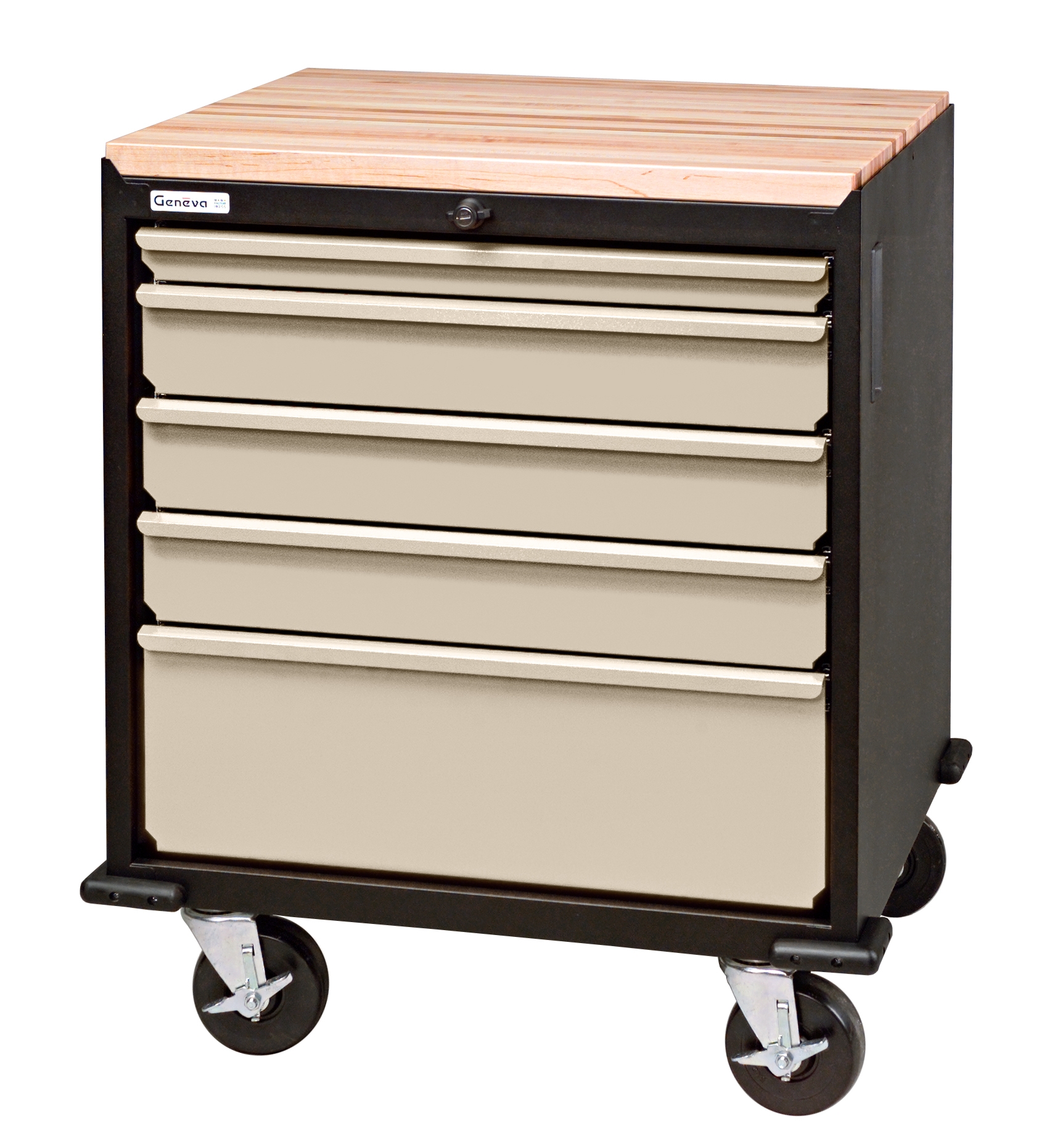 Geneva 5-Drawer Mojave Roller Cabinet  (shown with top -sold separately)- WHILE QUANTITIES LAST!