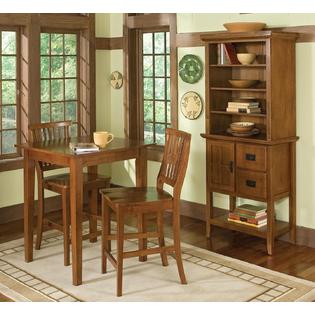 Home Styles Arts Crafts Bistro Table Cottage Oak Finish