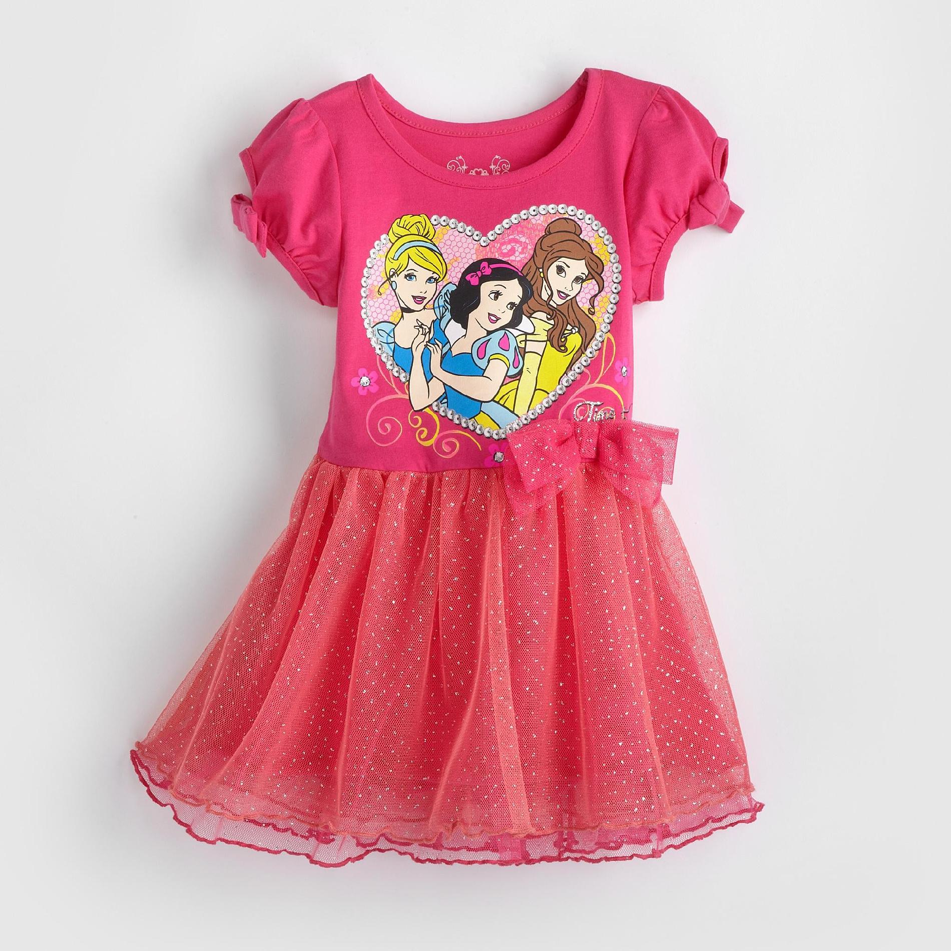 Disney Princesses Infant & Toddler Girl's T-Shirt Dress