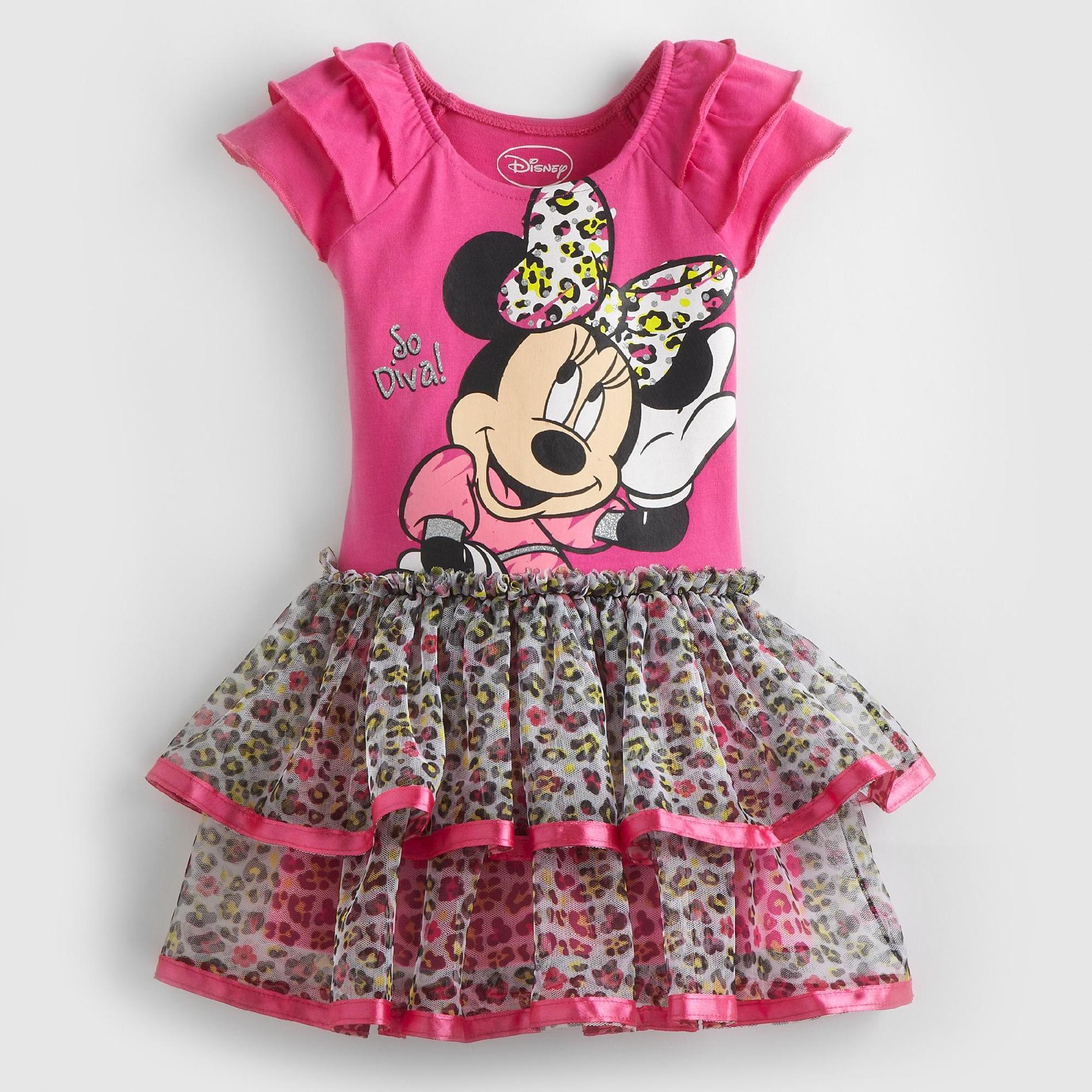 Disney Minnie Mouse Infant & Toddler Girl's TShirt Dress