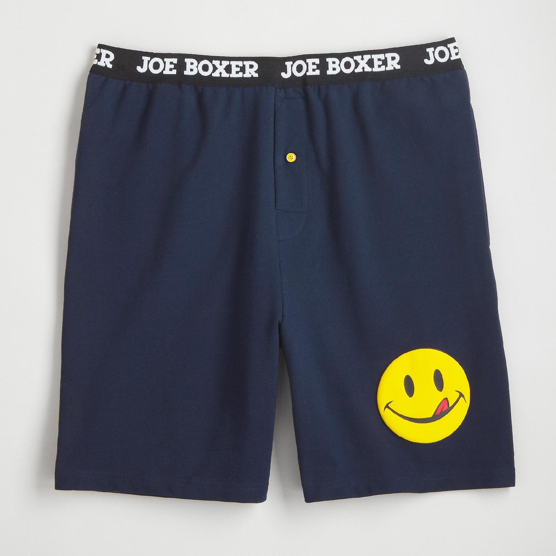 Joe Boxer Men's Pajama Shorts Smiley
