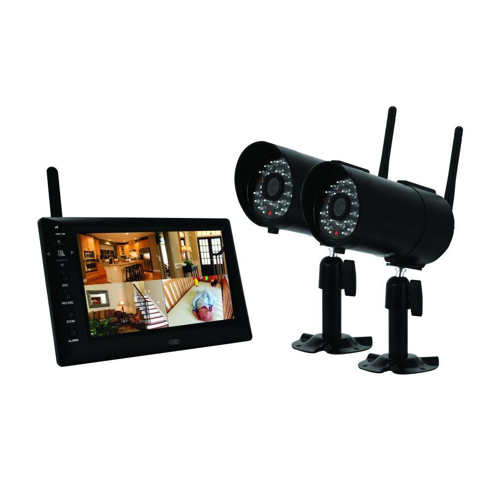 First Alert  DWS 472 Digital Wireless Security System with 7 Inch LCD