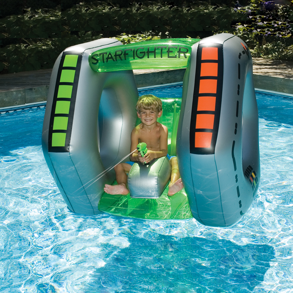 Swimline Starfighter Super Squirter Inflatable Pool Toy