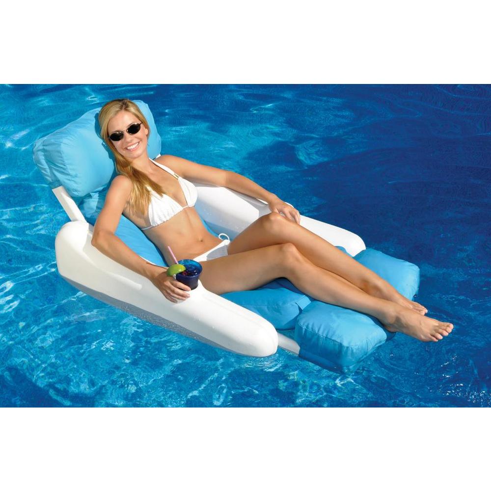 Swimline SunChaser Luxury Floating Pool Lounger