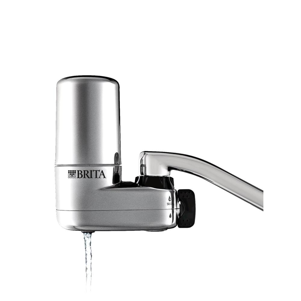 Brita 35618 Chrome Faucet Mount Filtration System