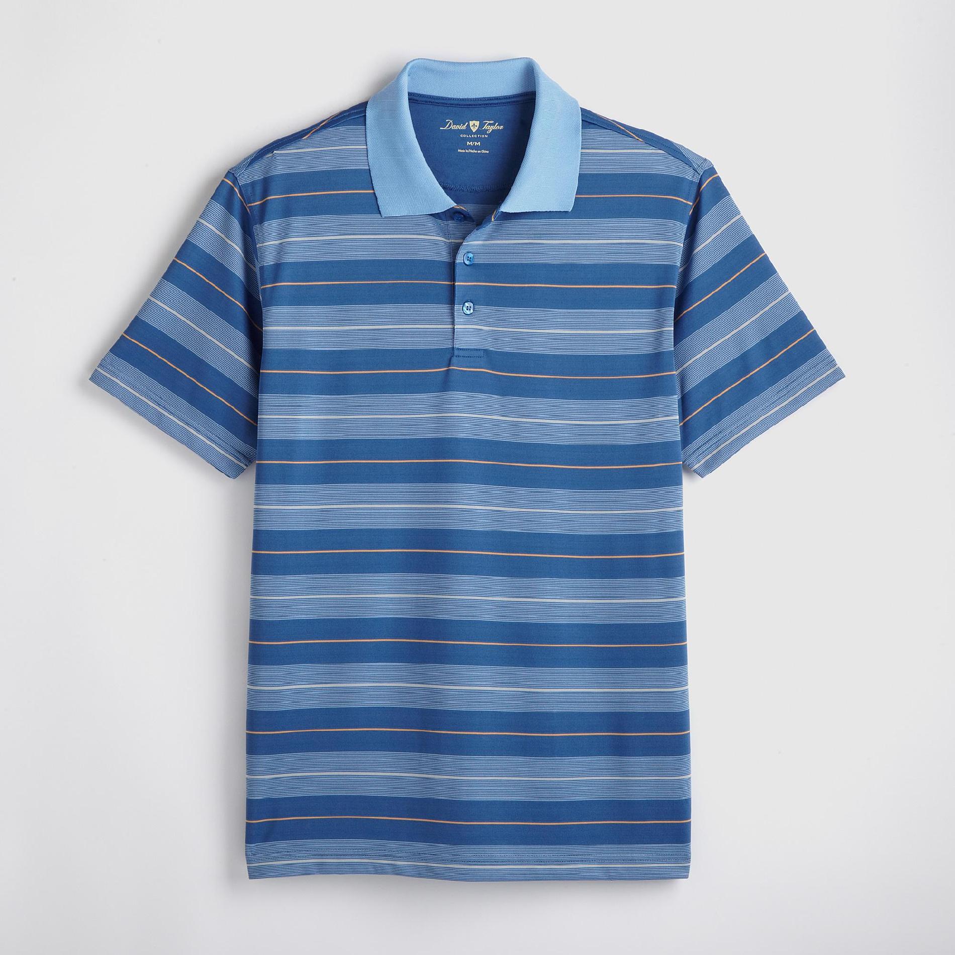 David Taylor Collection Men's Polo Shirt - Stripes