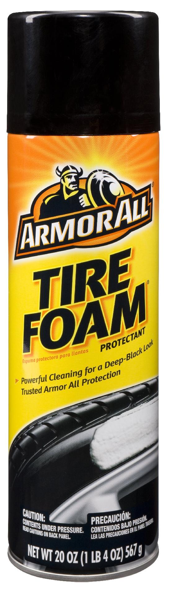 Armor All 20 Oz. Aerosol Spray Foaming Protectant Tire Cleaner