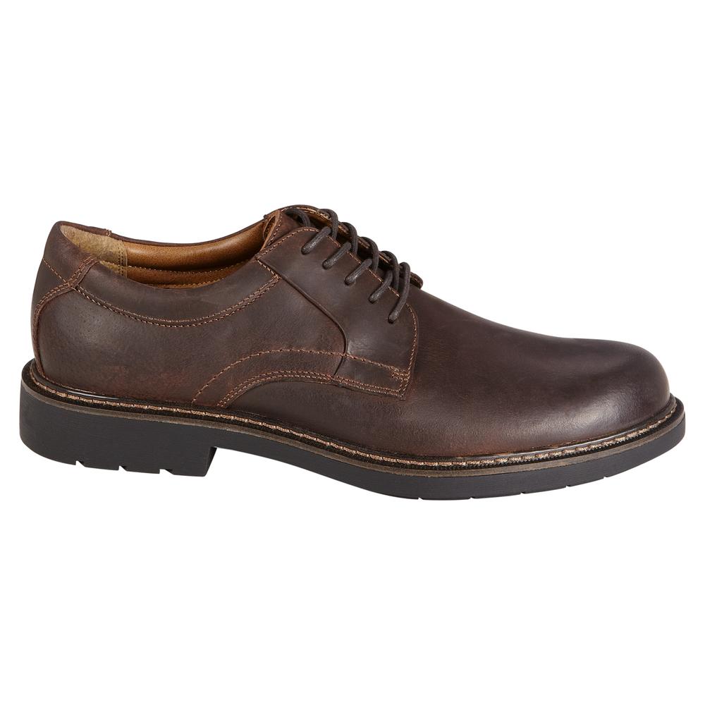 Dockers Men's Sutter Casual Oxford- Red/Brown