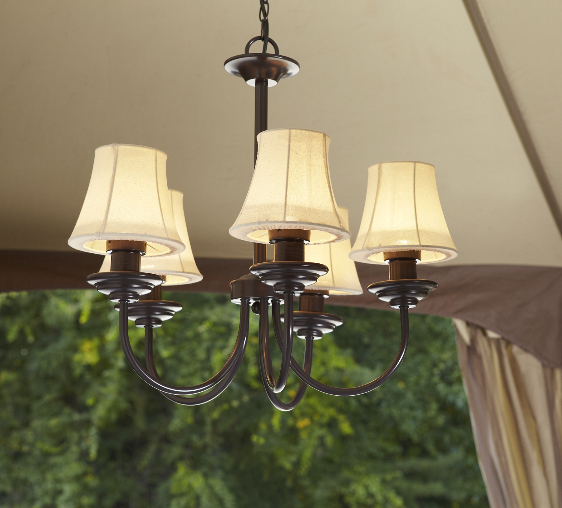 Outdoor Electric Chandelier Classic Outdoor Living with Sears