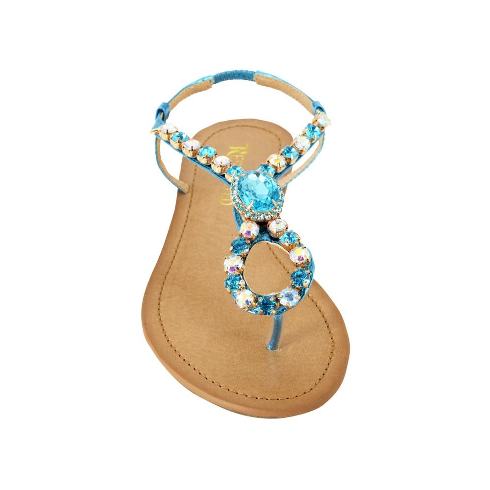 Restricted Women's Sandal Tap Twice - Turquoise
