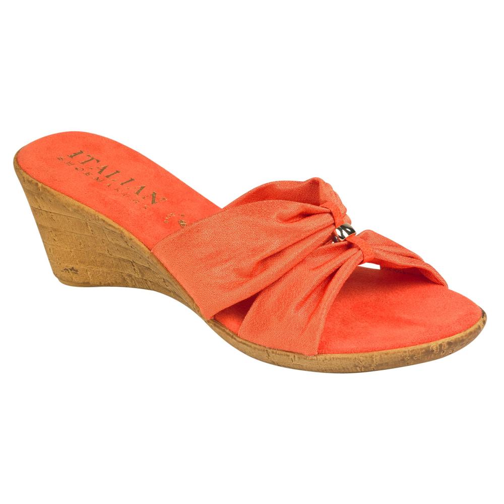 Italian Shoemakers, Inc. Women's Sandal - SHUFFLE - Orange