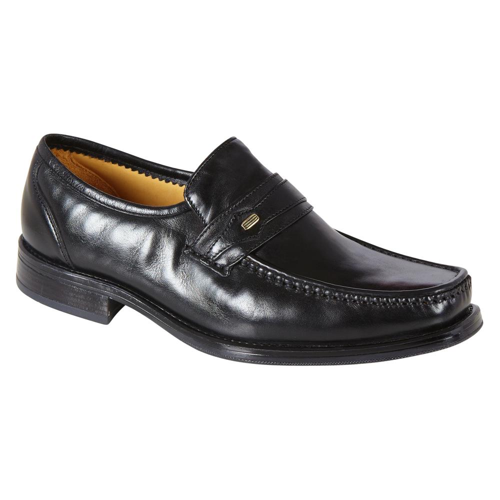 Giorgio Brutini Men's Casual Joseph Shoe Moc Toe Slip On - Black