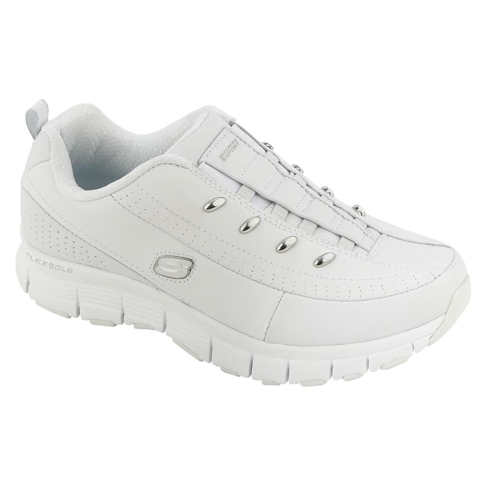 Skechers Women&#8217;s Flex Fit Casual Athletic Shoe - White
