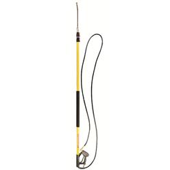 Be Pressure Washer Supply B1597416 Fiberglass Telescoping Wand - 6 ft. 6 in.-18 ft.&#44; 0.25 in. Hose