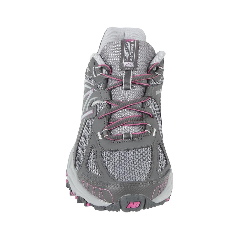 New Balance Women's 411v2 Gray/Pink Running Shoe - Wide Width Available