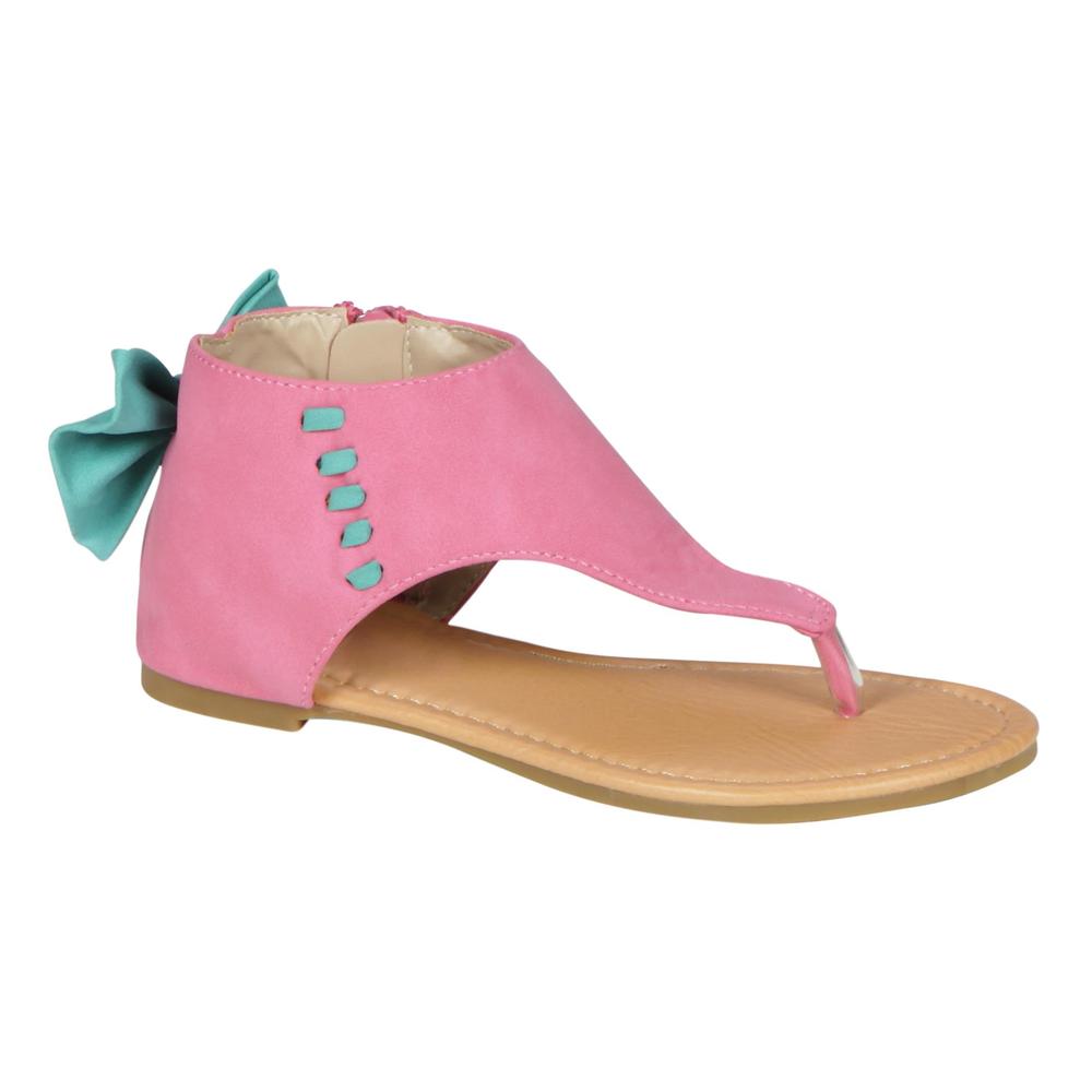 Yoki Girl's Sandal Karylle - Pink/Blue