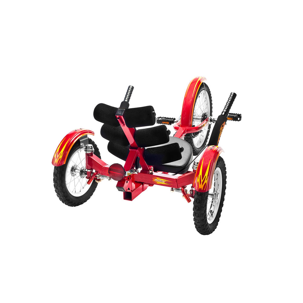 MOBO Mobito The Ultimate Three Wheeled Cruiser (Red)