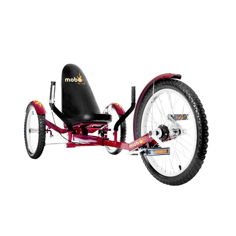 MOBO Triton Pro- The Ultimate Three Wheeled Cruiser (Red)