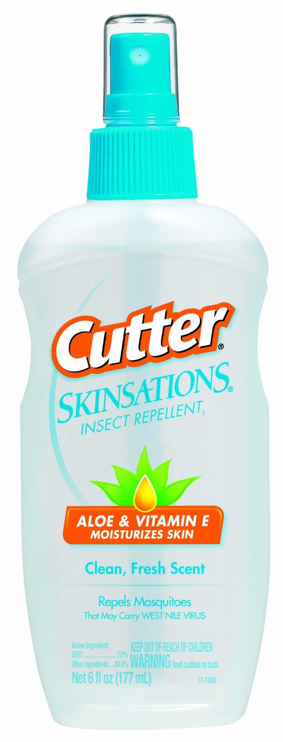 Cutter Skinsations Insect Repellent Pump  6 fl oz