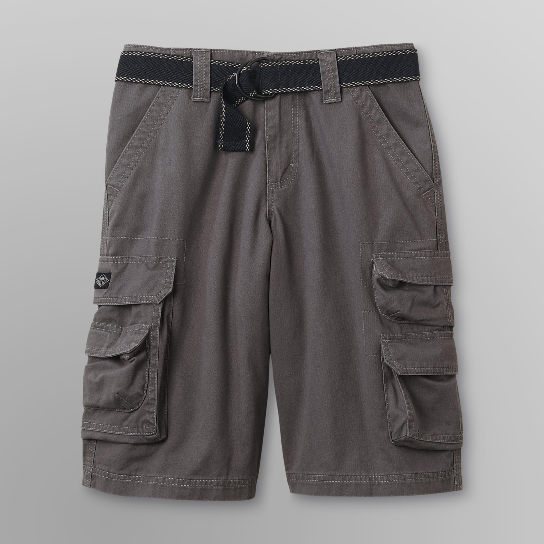 LEE Boy's Wyoming Cargo Shorts & Belt