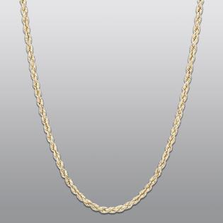 True Gold 10K 20IN Rope Chain 2.25MM