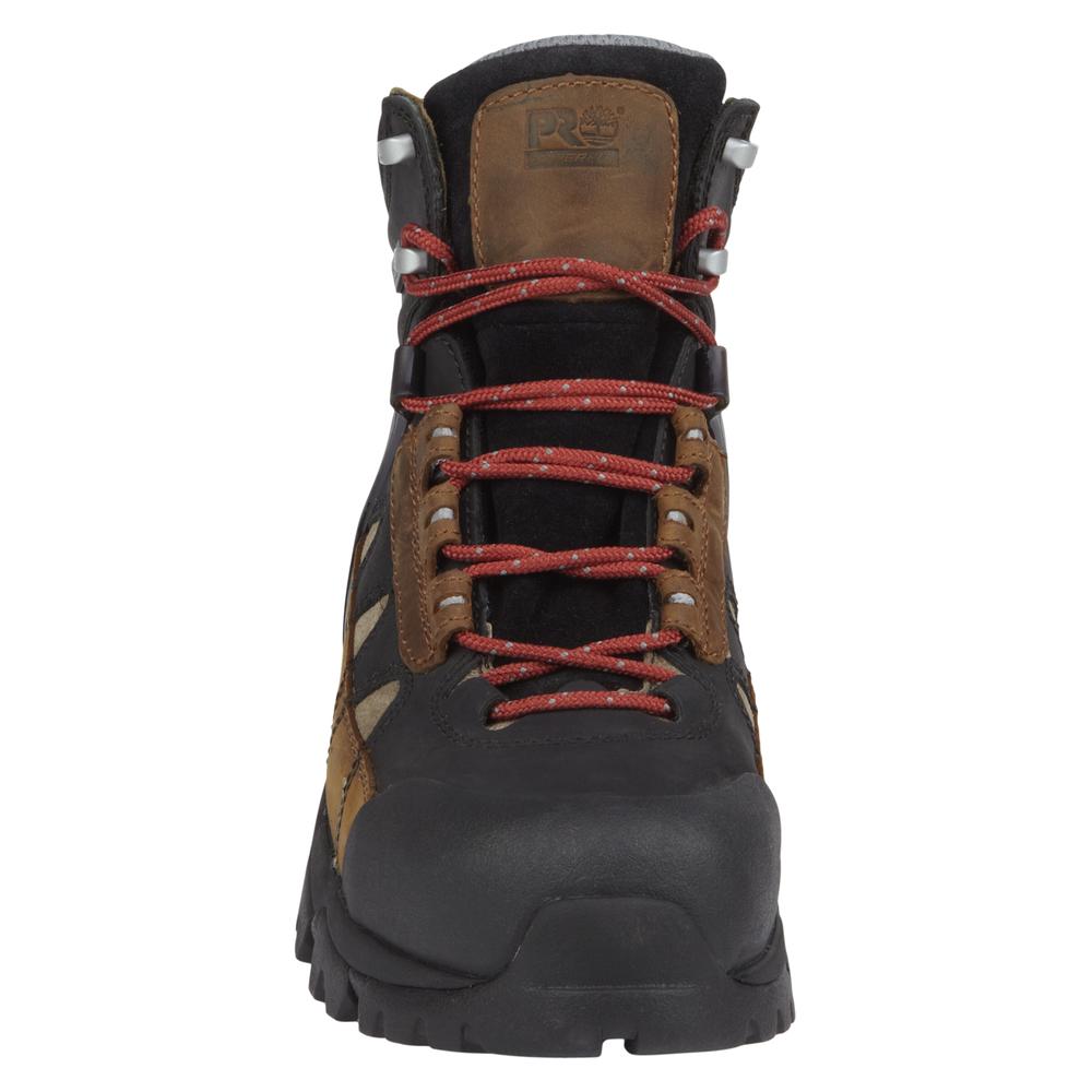 Timberland PRO Men's Hyperion 6" Brown Leather Alloy Toe Hiking Boot 90646
