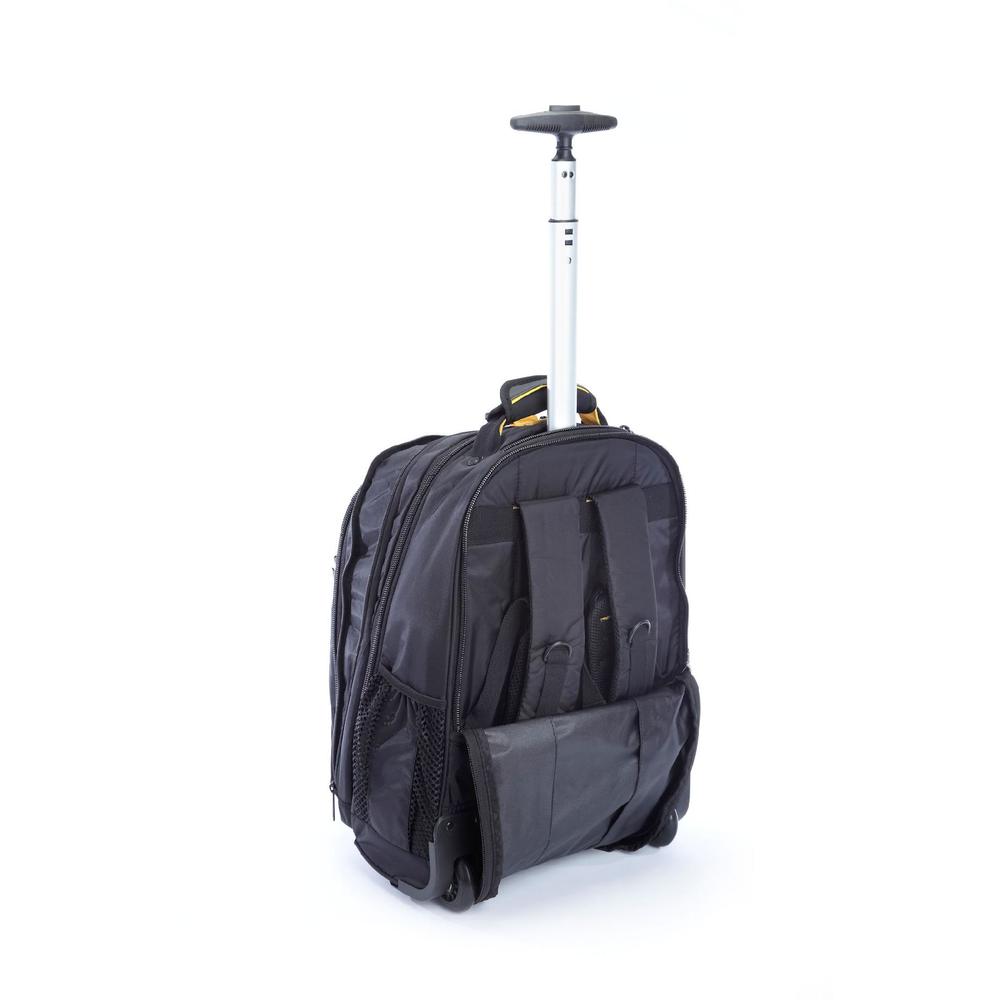 A. Saks Deluxe Expandable Wheeled Computer Backpack