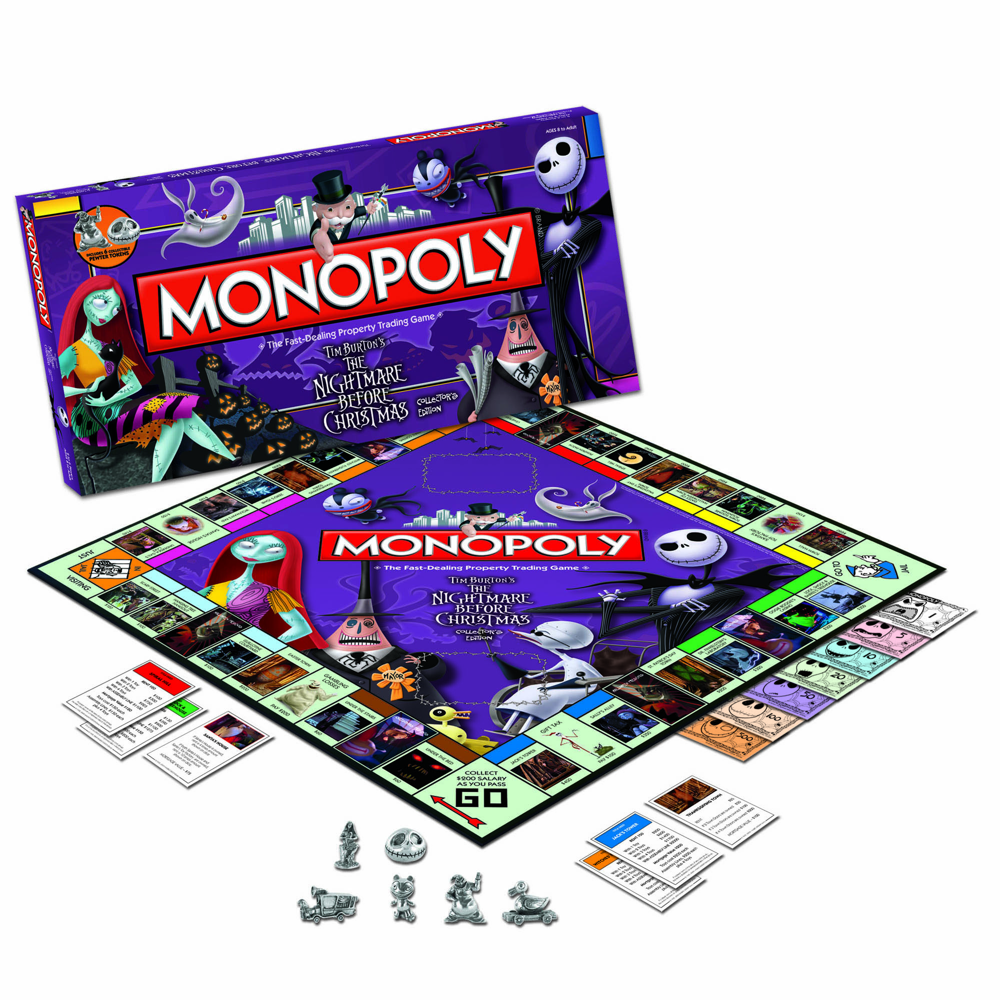 USAopoly Monopoly - Nightmare Before Christmas Edition