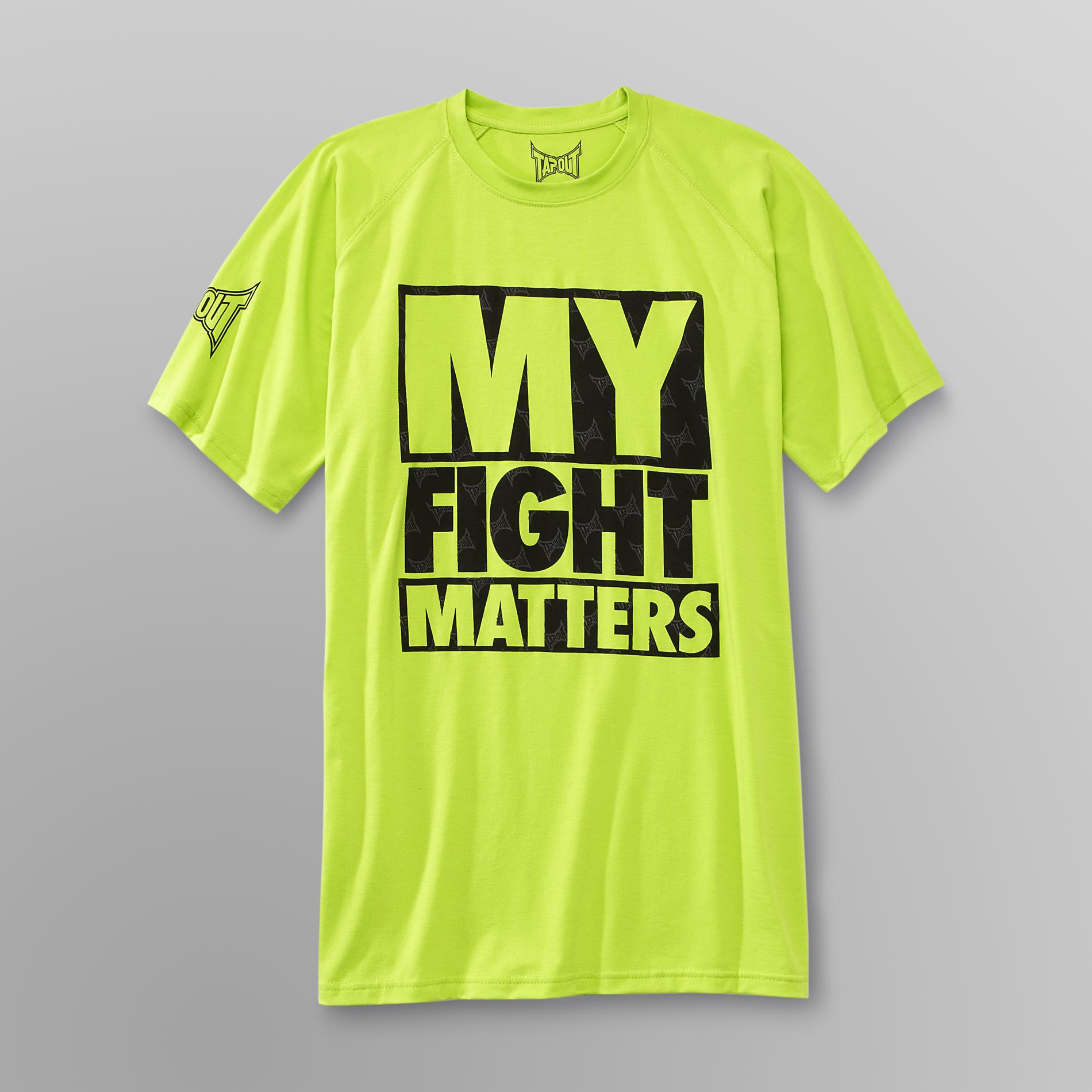 TapouT Young Men's Graphic T-Shirt - Fight Matters