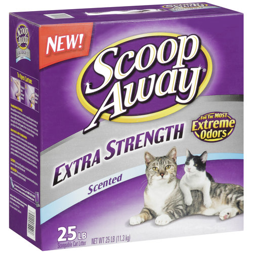 Scoop Away Extra Strength Scented Cat Litter 25 lb