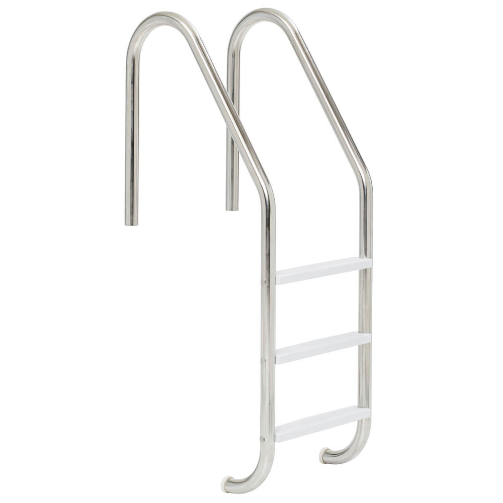 Doheny's Pool S.R. Smith 3-Tread Stainless Steel Pool Ladder with Cycolac Tread