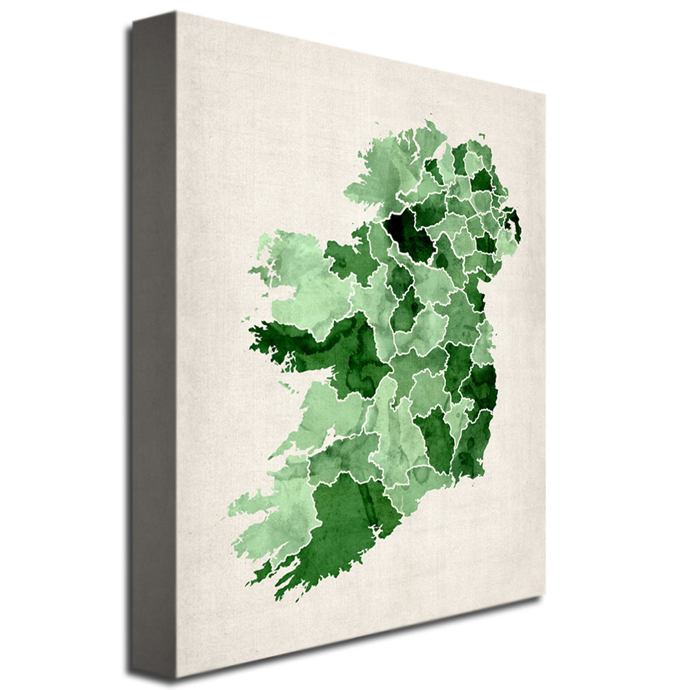 Trademark Global Michael Tompsett 'Ireland Watercolor' Canvas Art