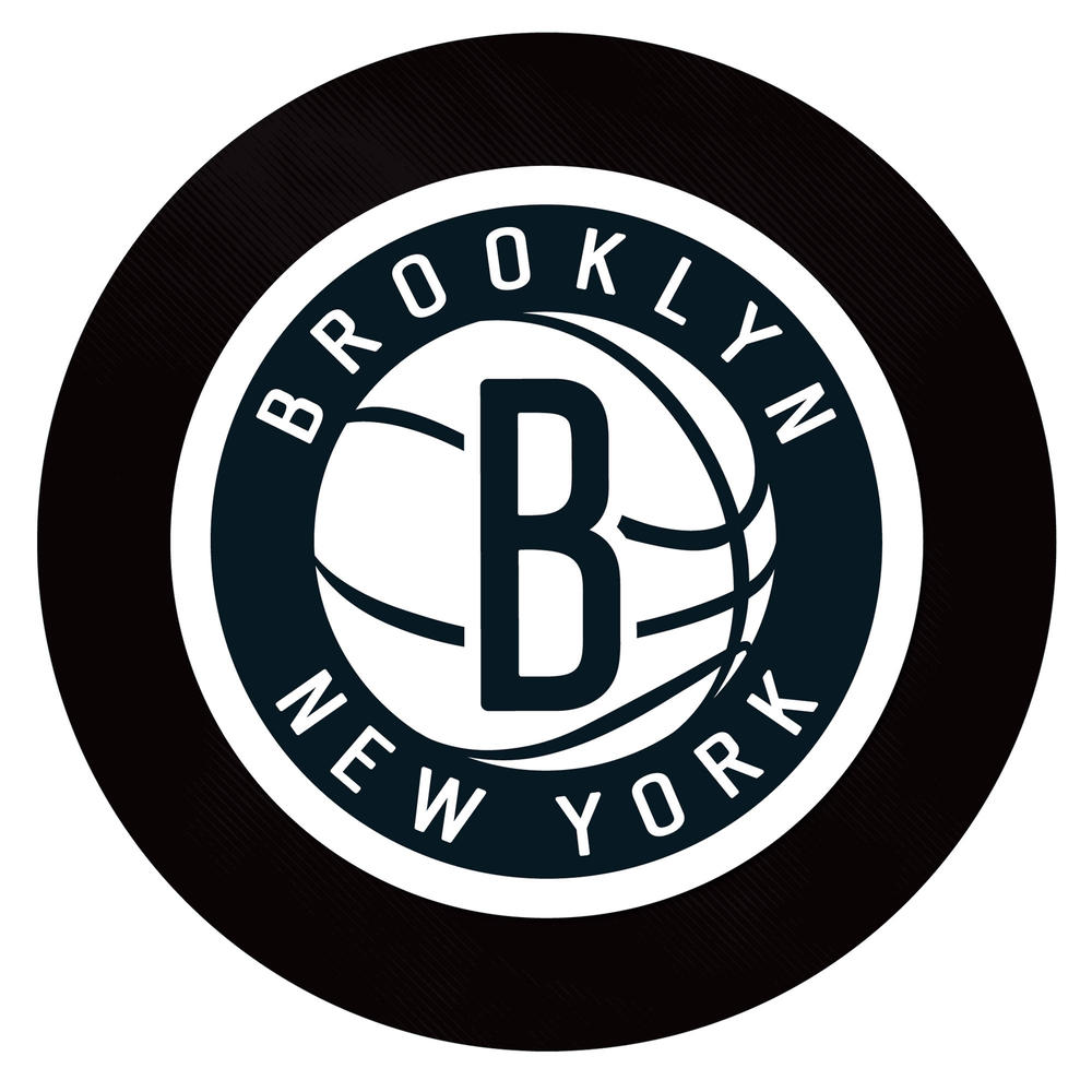Trademark Brooklyn Nets NBA Chrome Pub Table