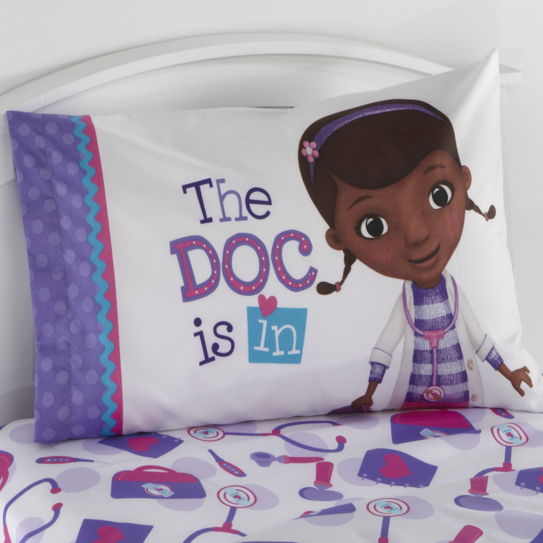Disney Doc McStuffins Girl's Pillowcase