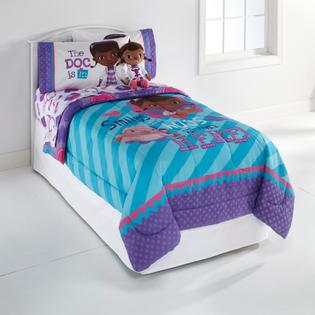 Disney Doc McStuffins Girl's Twin Sheet Set