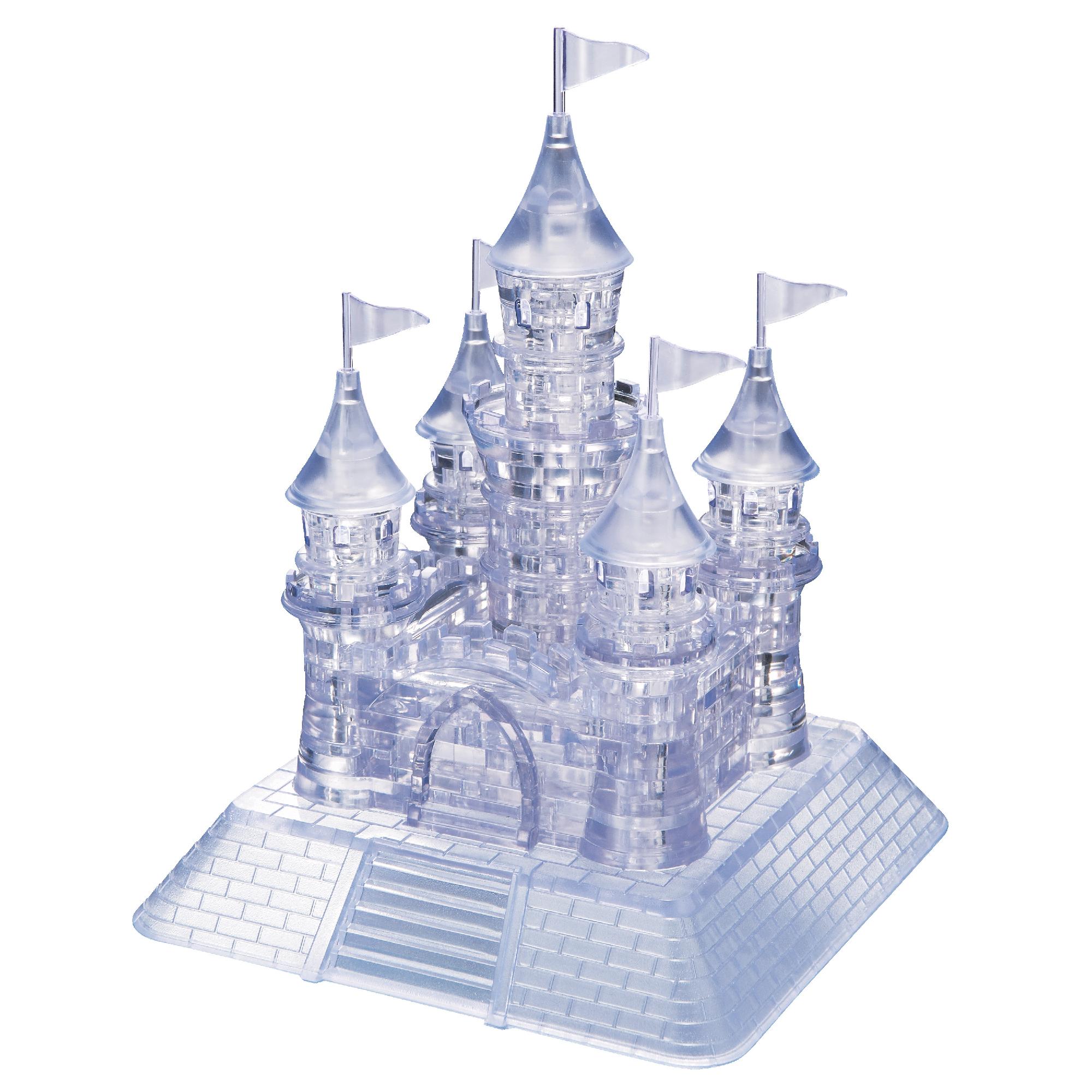 Bepuzzled 3D Crystal Puzzle - Castle: 105 Pcs