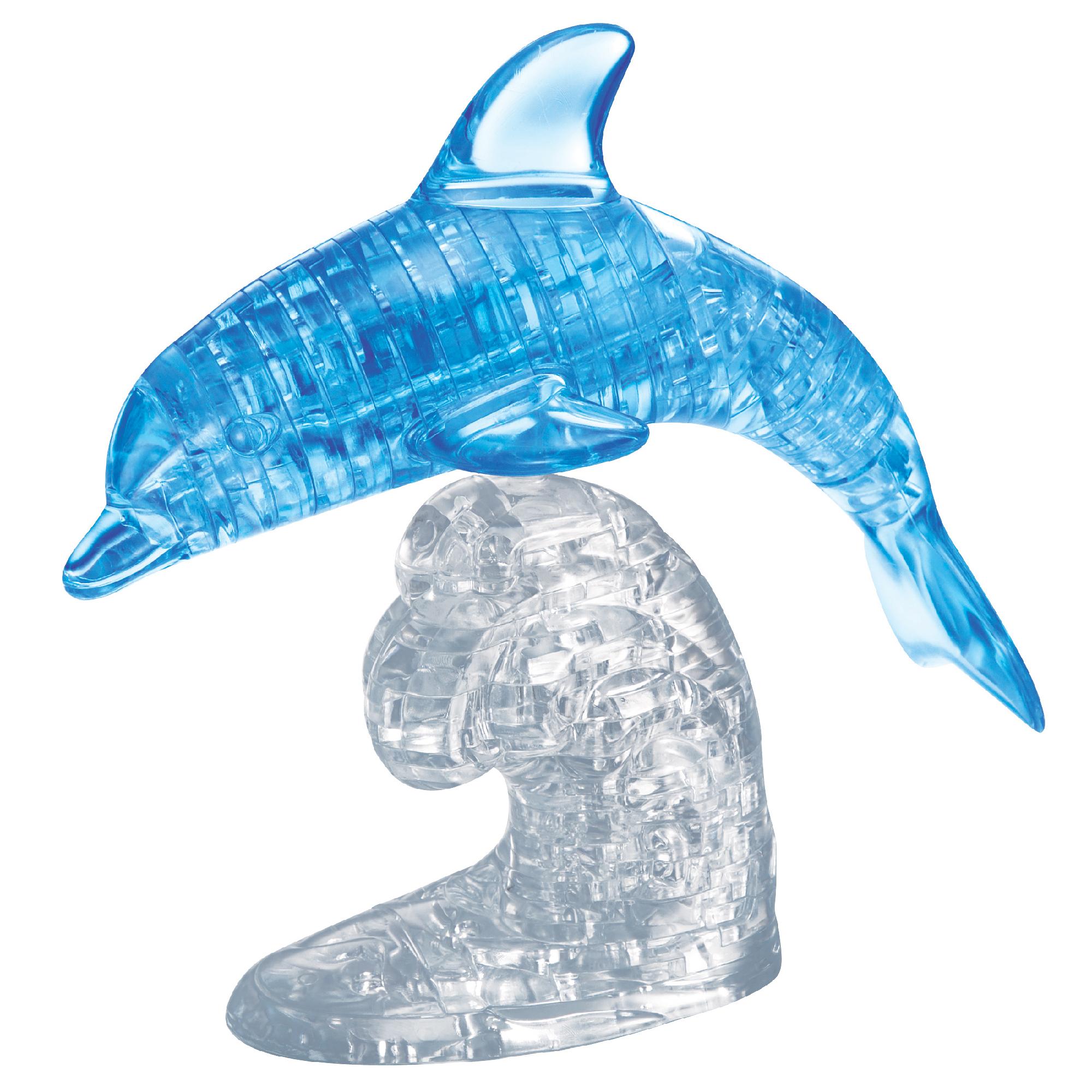 Bepuzzled 3D Crystal Puzzle - Dolphin: 95 Pcs