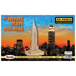 Puzzled 3D Natural The Empire State Building Wood Puzzle