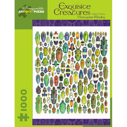 Pomegranate Communications, Inc. Christopher Marley - Exquisite Creatures: Insect Art Puzzle: 1000 Pcs