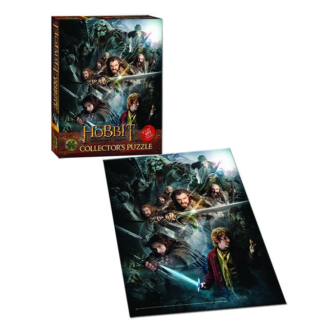 The Hobbit an Unexpected Journey Collector's Puzzle 550 Pcs by USAopoly for sale online