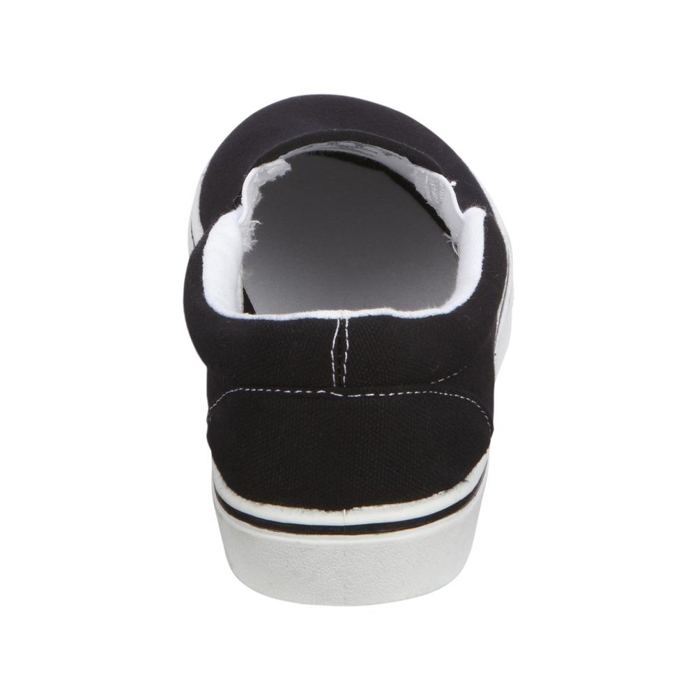 Basic Editions Men's Casual Shoe Kaj - Black/White