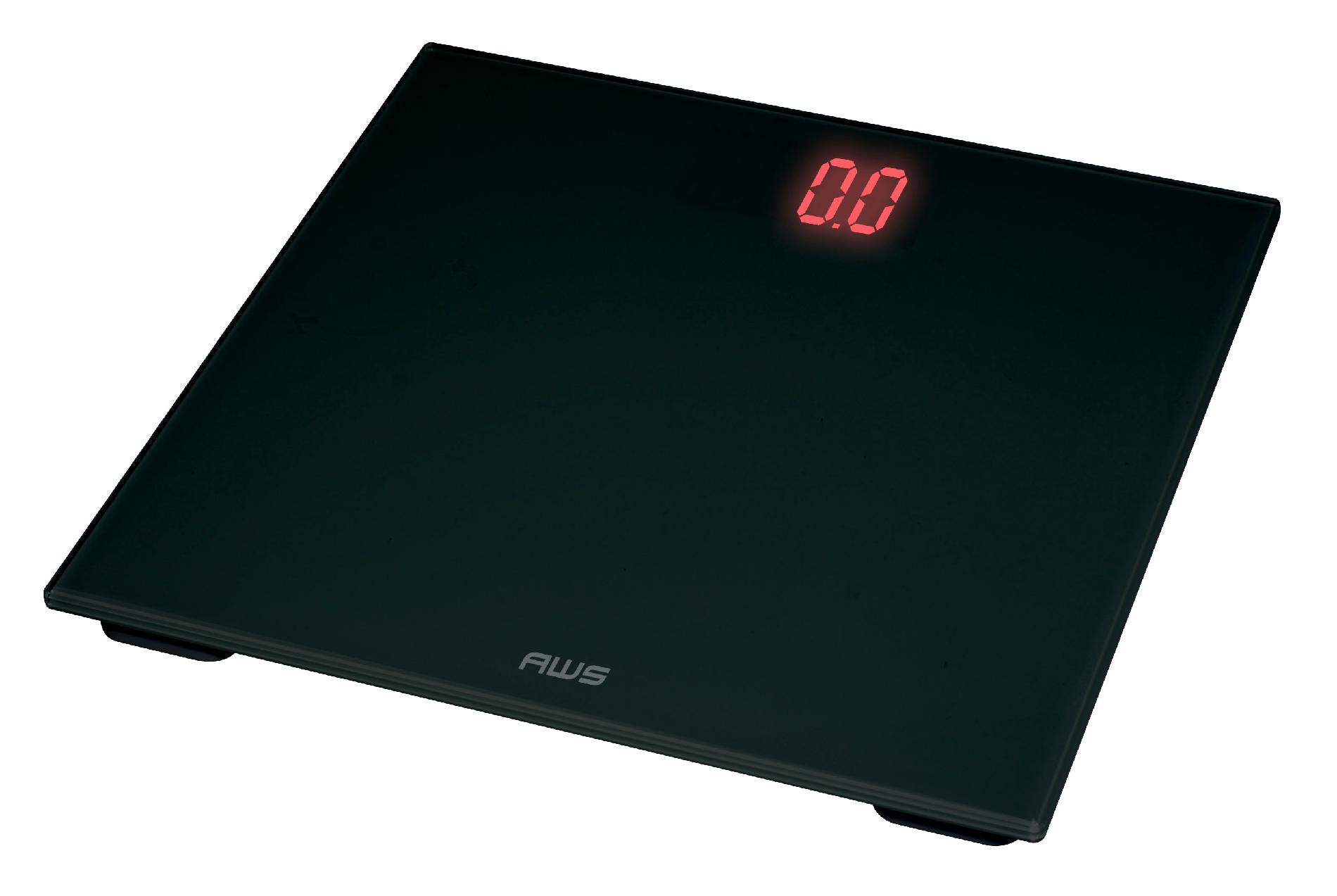 American Weigh Aws Zeta Digital Bath Scale With Red Led
