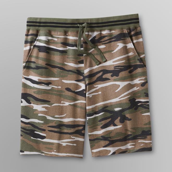 Joe Boxer Men's Knit Pajama Shorts Camouflage