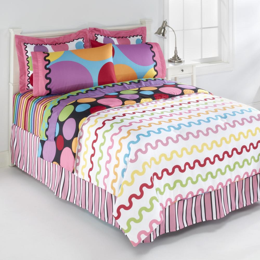 Little Miss Matched Ditsy Dots Bedding Set