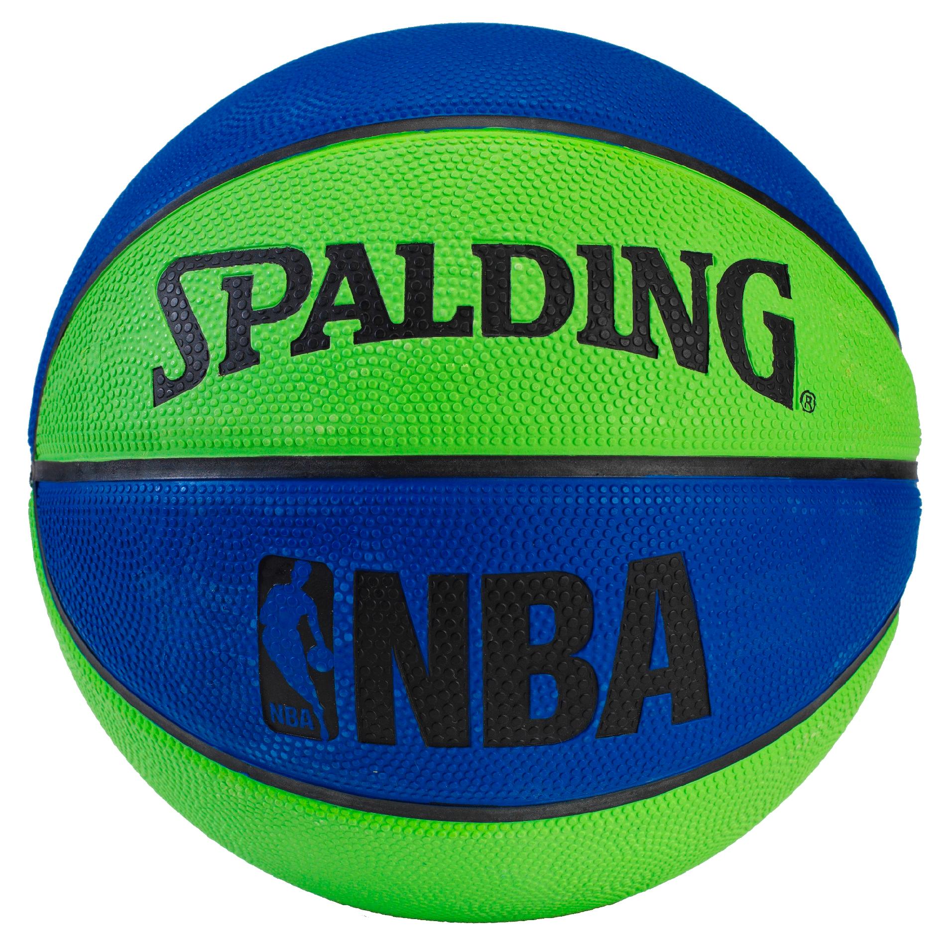 Spalding Mini Basketball - Blue/Green