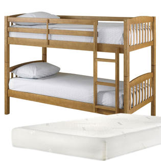 Home Bunk Bed With Mattress Bundle, Bunk Bed And Mattress Bundle