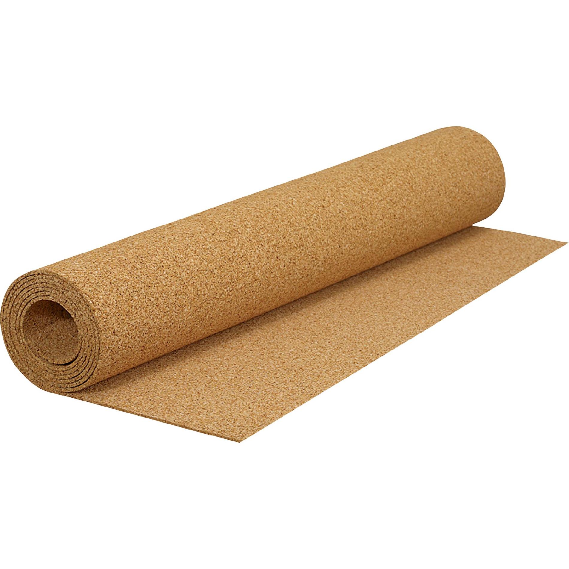 QEP 200 sq. ft. 50 ft. x 4 ft. x 1/4 in. Roll of Cork Underlayment for Tile, Laminate and Floated or Glue-Down Wood Floors