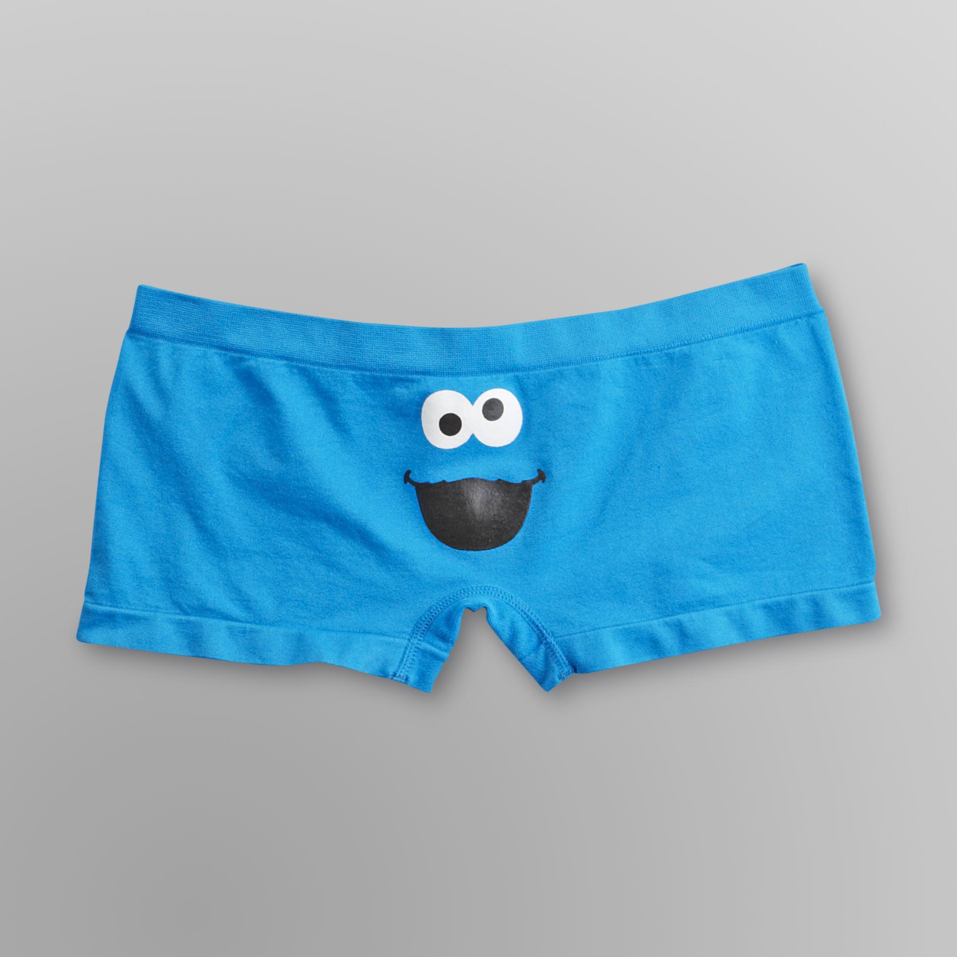 Sesame Street Junior's Boy Short Panties - Me Want Cookie